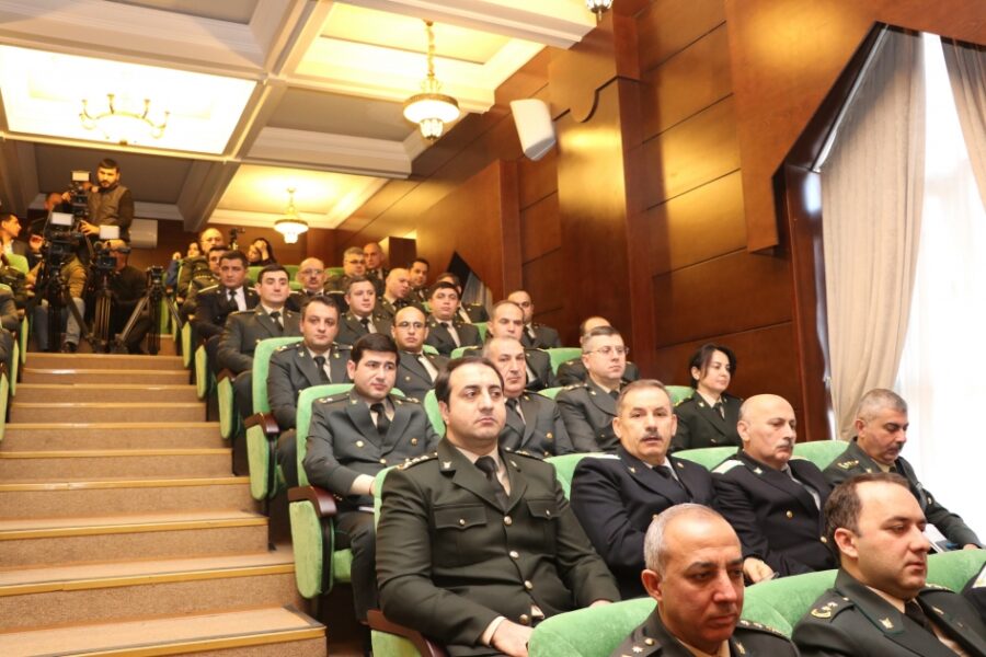 Hərbi Prokurorluqda geniş kollegiya iclası keçirildi - FOTOLAR