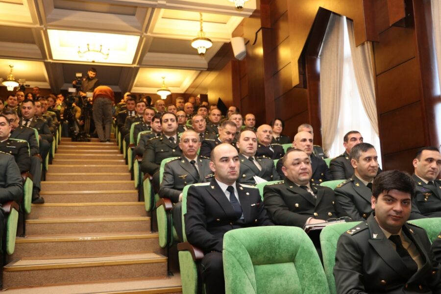 Hərbi Prokurorluqda geniş kollegiya iclası keçirildi - FOTOLAR