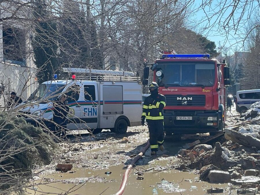 Partlayış baş vermiş mebel sexində qazlaşdırma olub? - Rəsmi
