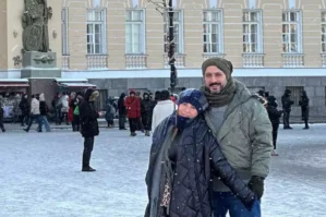 Yeni ili Peterburqda qarşıladılar - FOTOLAR