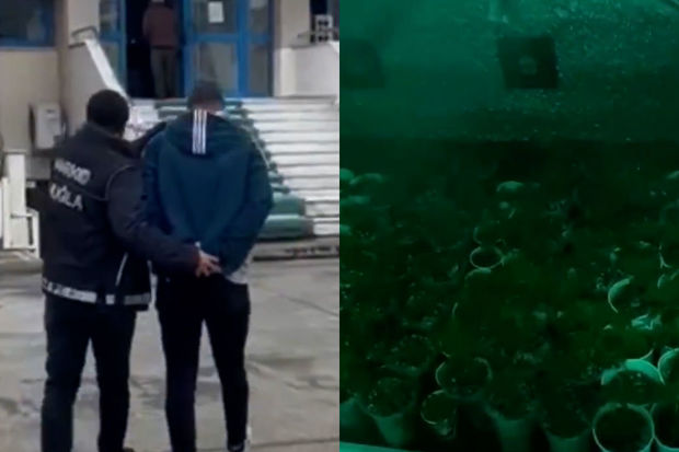 Türkiyədə bir tondan çox narkotik müsadirə edildi - VİDEO