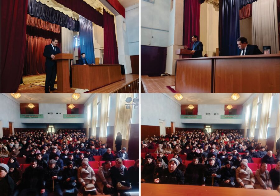 Qüdrət Həsənquliyevin vəkilləri Ucarda seçicilərlə görüşdülər - FOTOLAR