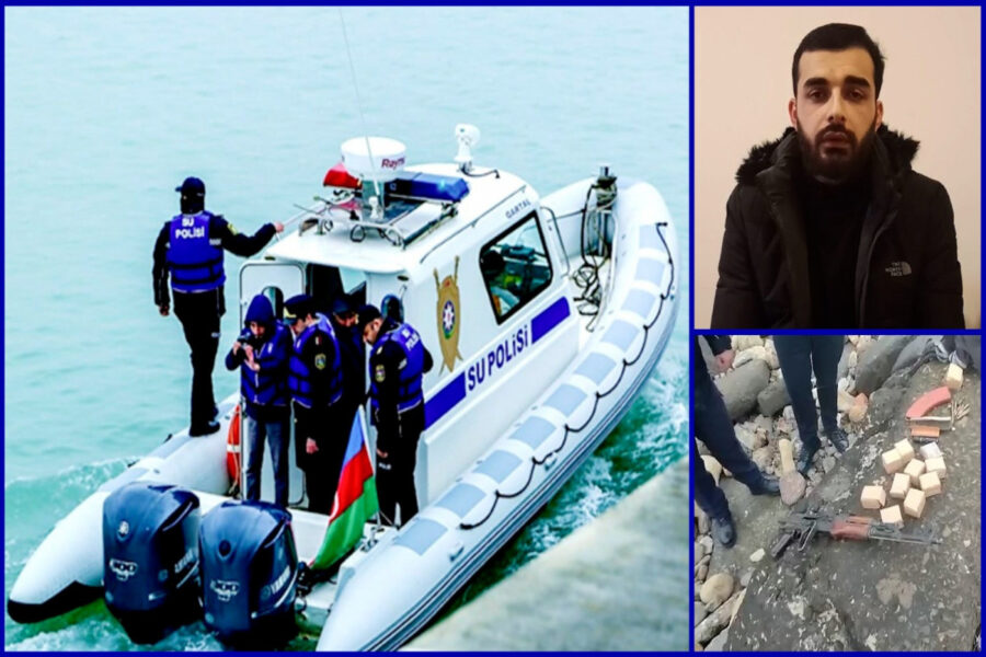 Su polisi əməliyyat keçirdi: saxlanılan var - VİDEO