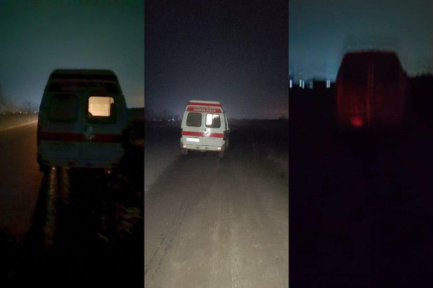 Təcili yardım avtomobili yolda qaldı - TƏBİB-dən açıqlama