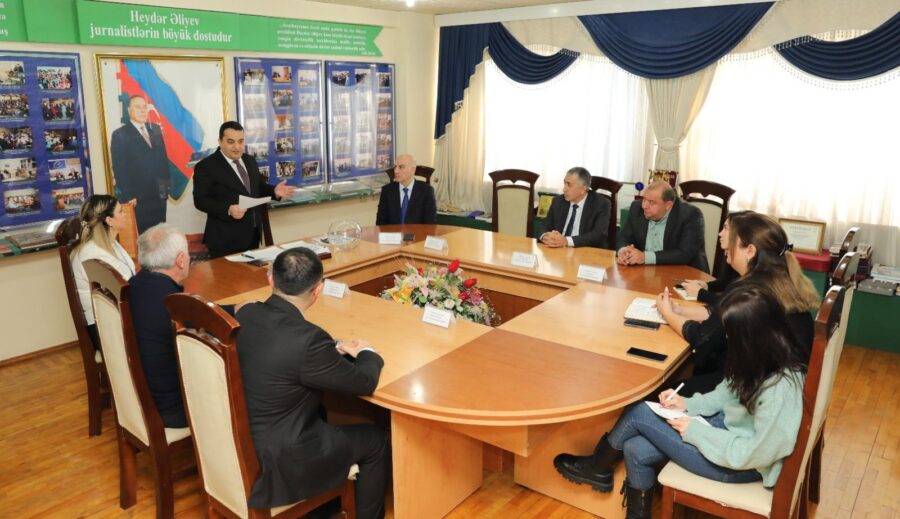 Ödənişsiz təşviqat materiallarının dərci üçün püşkatma keçirildi - FOTOLAR