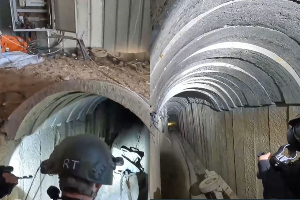 Qəzzanın şimalı ilə cənubunu birləşdirən tunel - VİDEO