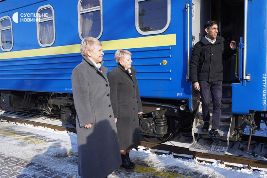 Rişi Sunak Ukraynada - FOTO