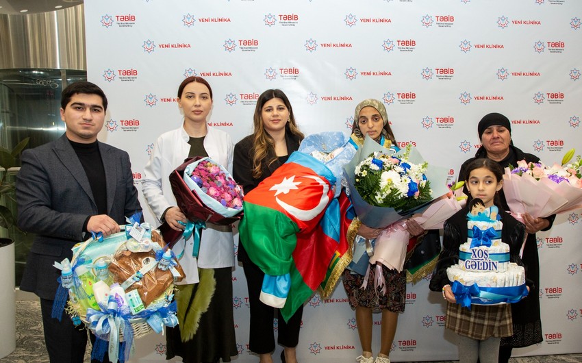 Daha bir şəhidimizin övladı dünyaya gəldi - FOTOLAR