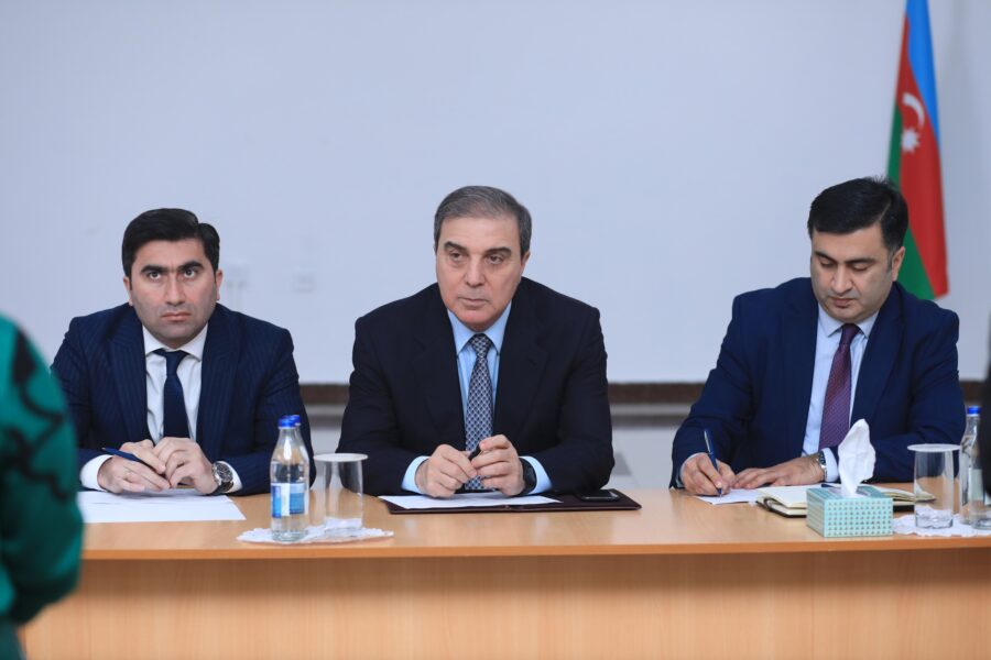 Niyazi Bayramov növbəti dəfə sakinlərlə görüşdü - FOTOLAR 