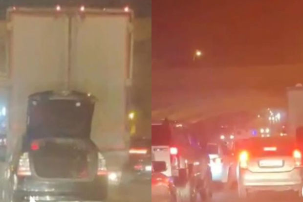 “Nikosayağı”nın törətdiyi qəzanın oxşarı təkrarlandı: eyni küçə... - VİDEO