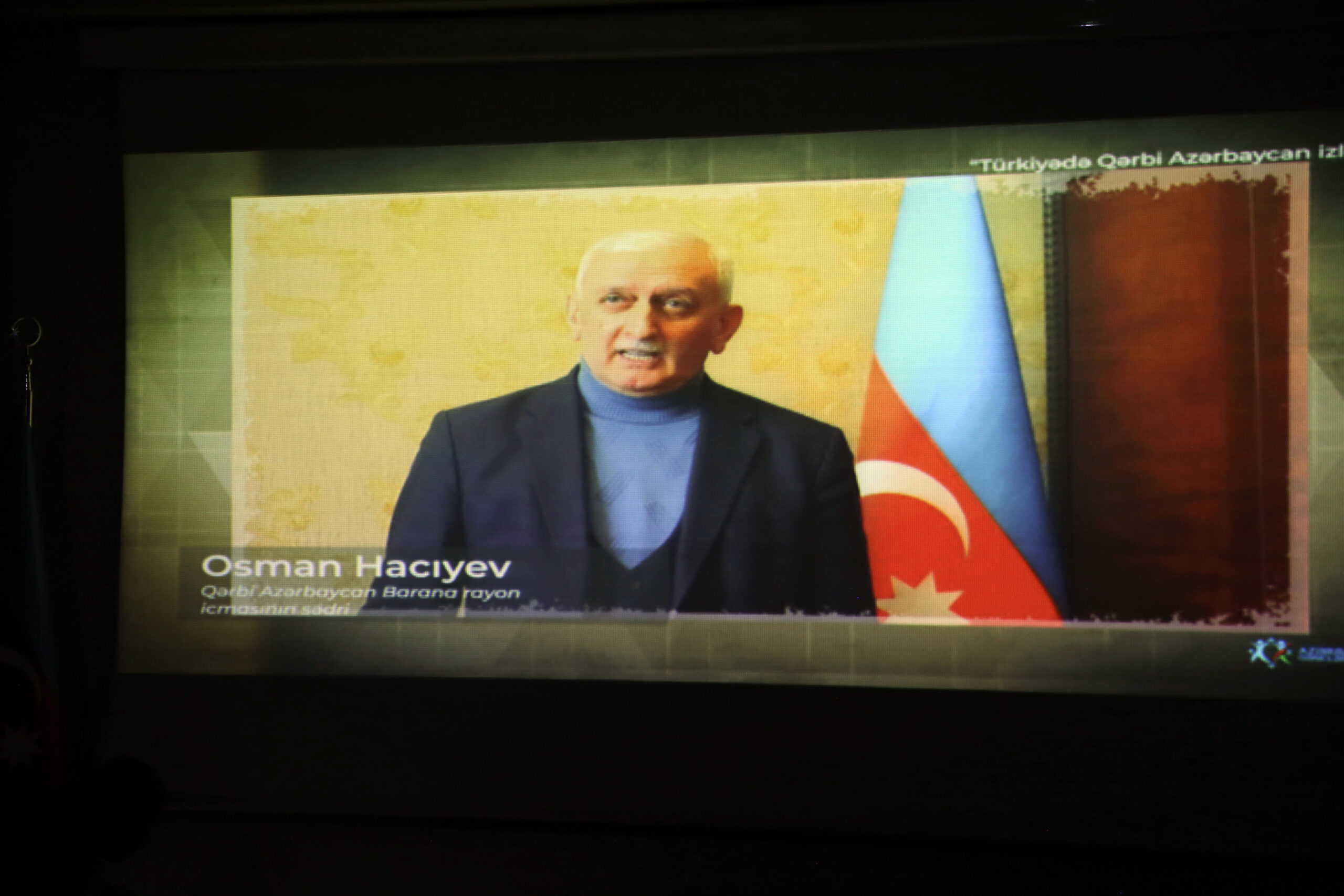 "Türkiyədə Qərbi Azərbaycan izləri" sənədli filmi təqdim olundu - FOTOLAR