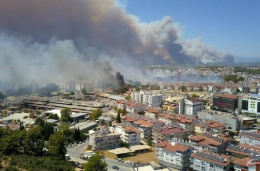 antalya yangin