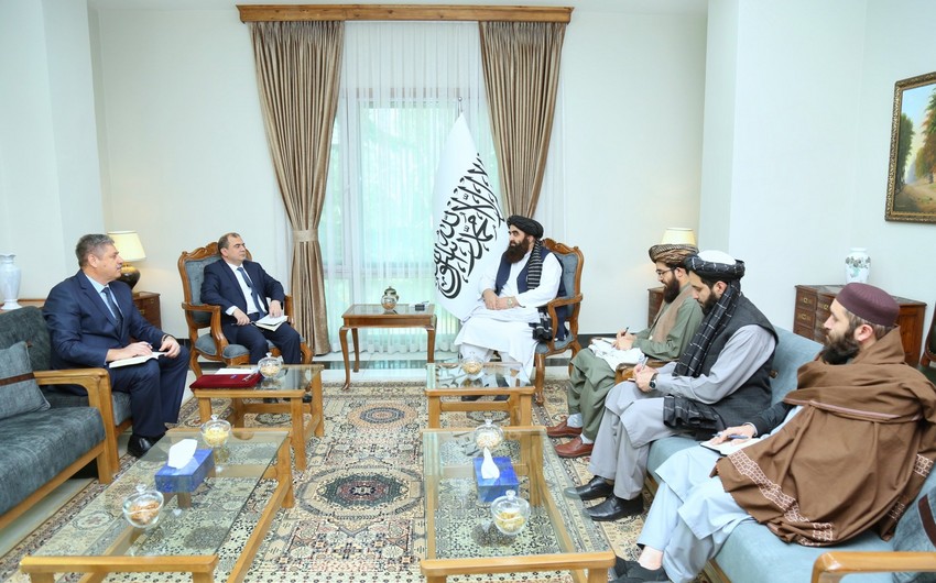 Səfirimiz Əfqanıstanda: rəsmi məktubu təqdim etdi - FOTOLAR