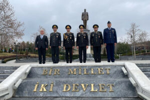 Generalımız Türkiyədə onlarla görüşdü - FOTOLAR