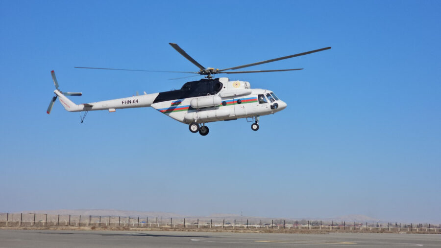 Helikopterlərlə quduzluğa qarşı peyvəndlənmə aparıldı - FOTOLAR