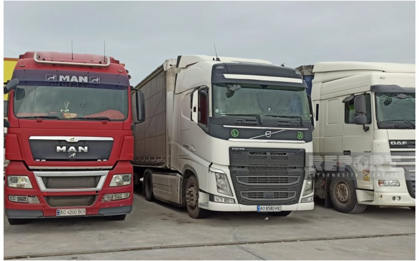 Ukraynaya növbəti humanitar yardım - FOTOLAR