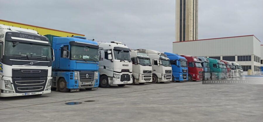 Ukraynaya növbəti humanitar yardım - FOTOLAR