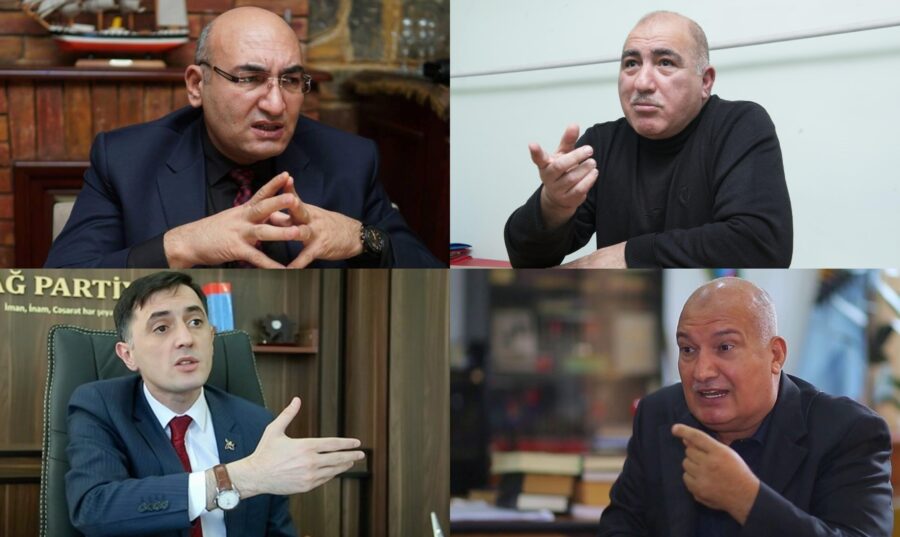 Müxalifət liderləri kimə səs verəcək? - AÇIQLAMA 1 kollaj siyasetciler esas