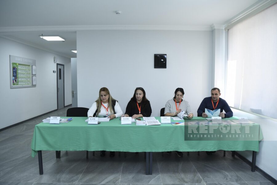 Laçında yeni seçki məntəqəsi yaradıldı - FOTOLAR