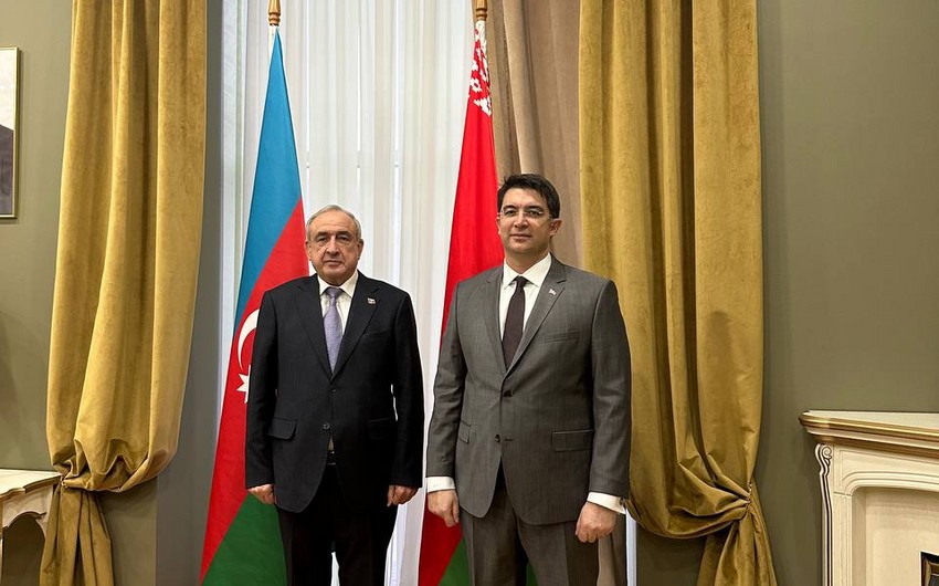 Azərbaycan və Türkiyənin Belarusdakı səfirləri görüşdü - FOTO
