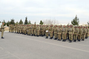 Hərbi vəzifəlilərin təlim toplanışı davam edir - VİDEO
