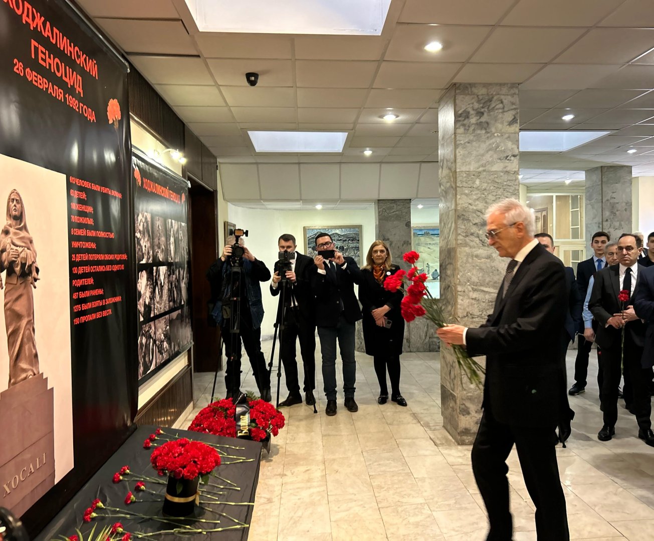 Moskvada Xocalı soyqırımı qurbanlarının xatirəsi anıldı - FOTOLAR