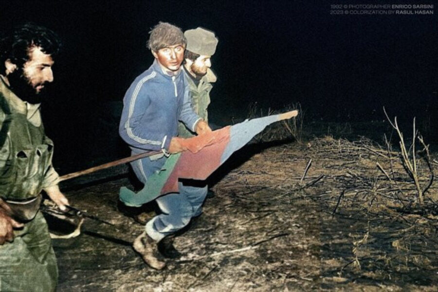 Natiq Qasımovun dəfn yeri... - Açıqlama