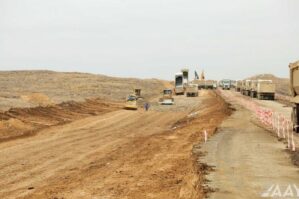 Qarabağda çəkilən yollarda son durum - Yeni video