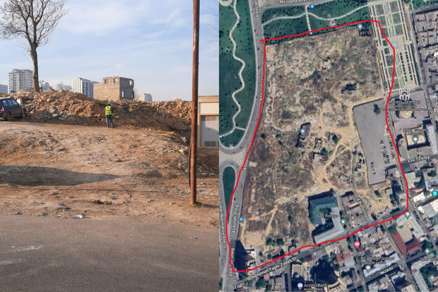 “Sovetski”dəki park genişləndirilir? - FOTOLAR