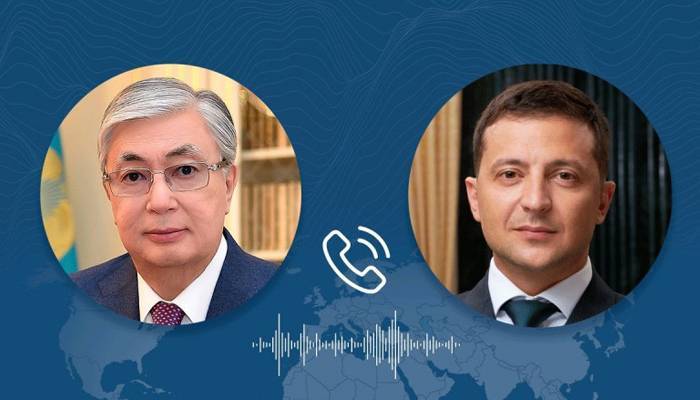Zelenski Tokayevə zəng etdi - Nələri müzakirə etdilər?