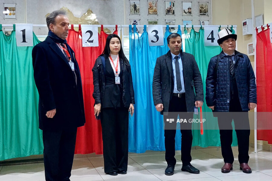 TÜRK PA-nın nümayəndələri seçkiləri müşahidə edir - FOTOLAR