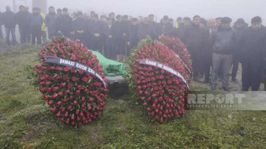 Mövlud Süleymanlı Şamaxıda dəfn olundu - YENİLƏNİB