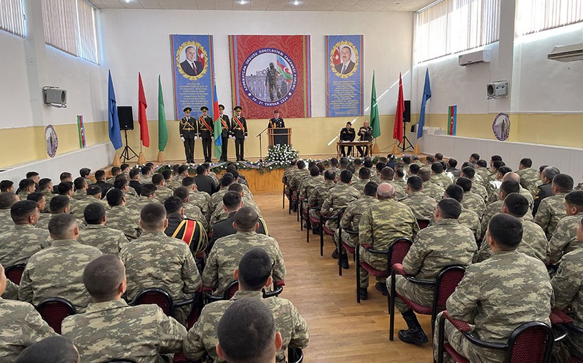 Xankəndidə Azərbaycan Ordusu gənclərinin forumu - VİDEO