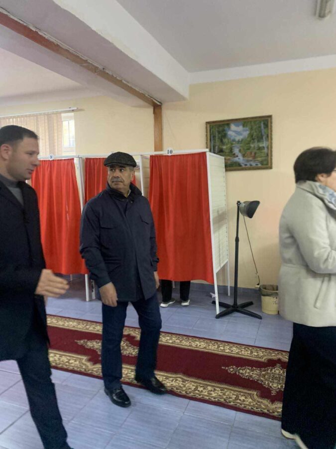 Zakir Həsənov da səs verdi - FOTOLAR