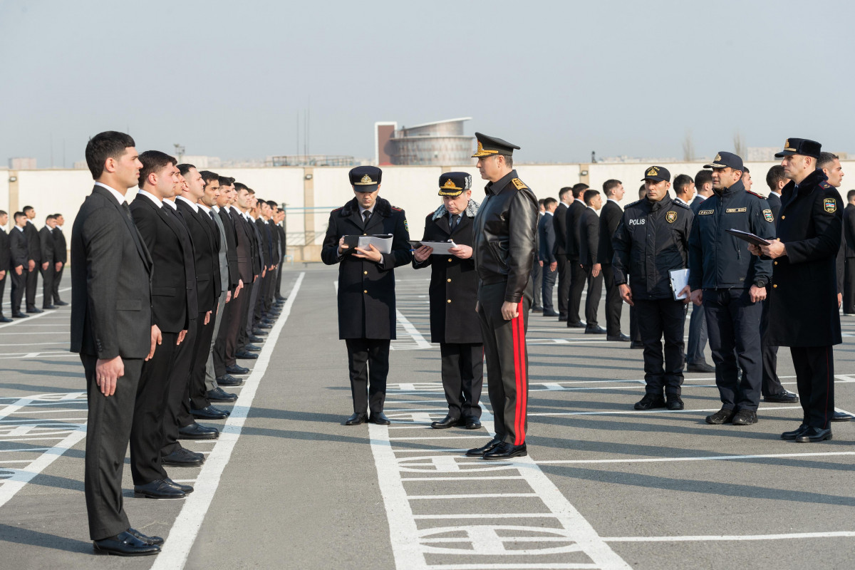 Vilayət Eyvazov sıra baxışı keçirdi - VİDEO