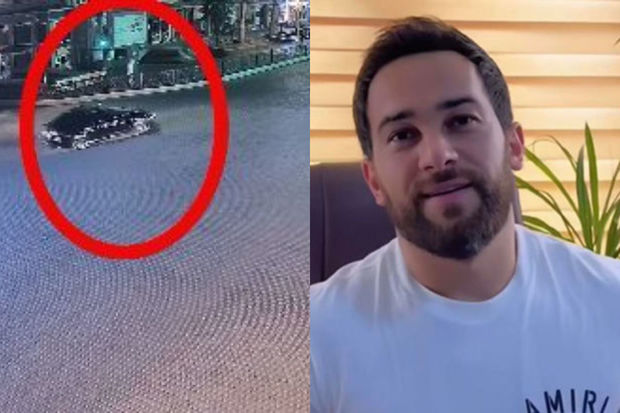 BMW ilə avtoxuliqanlıq edən şəxs “Nikosayağı”nın qohumu imiş - FOTO / VİDEO