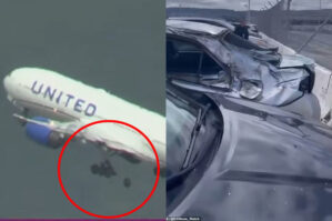 ABŞ-da “Boeing 777”-nin havada təkəri qopdu - FOTO / VİDEO