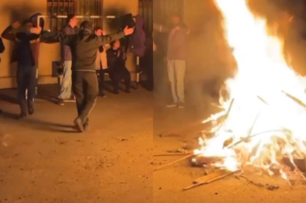 Xankəndidə uzun illərdən sonra Od çərşənbəsi belə qeyd olundu - VİDEO 1 Xankəndidə uzun illərdən sonra Od çərşənbəsi belə qeyd olundu - VİDEO