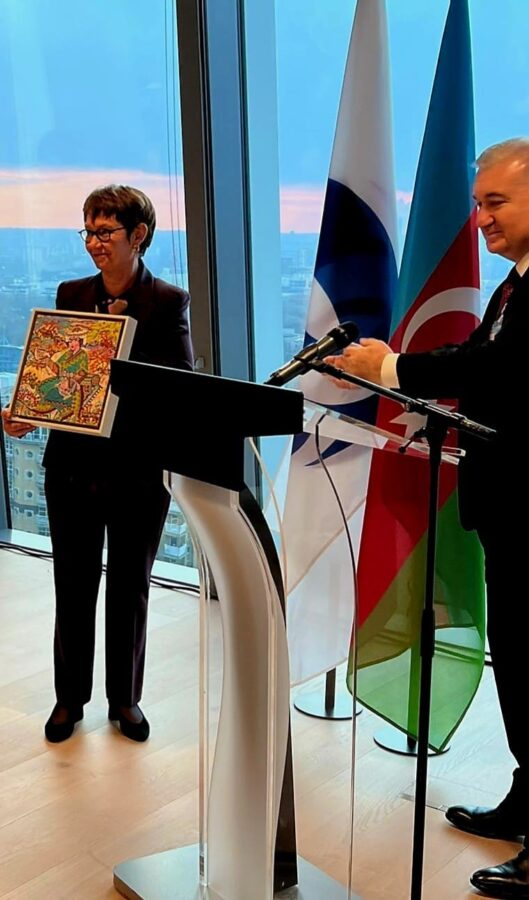 EBRD-də Azərbaycan Günü və Novruz Bayramı qeyd edildi - FOTOLAR