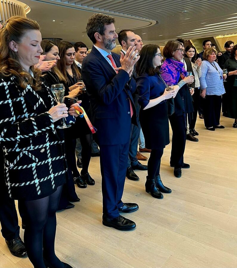 EBRD-də Azərbaycan Günü və Novruz Bayramı qeyd edildi - FOTOLAR