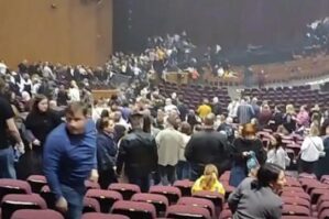 "Krokus"da terror törədənlərdən birinin saxlanılma anı - VİDEO