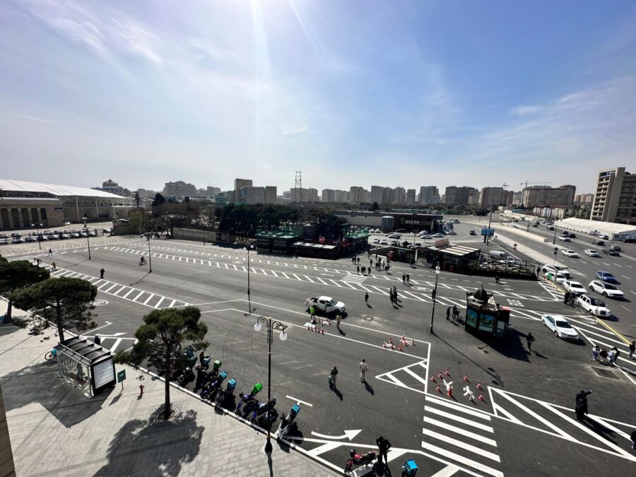 “Gənclik”də yeni nəqliyyat mübadilə mərkəzi yaradıldı