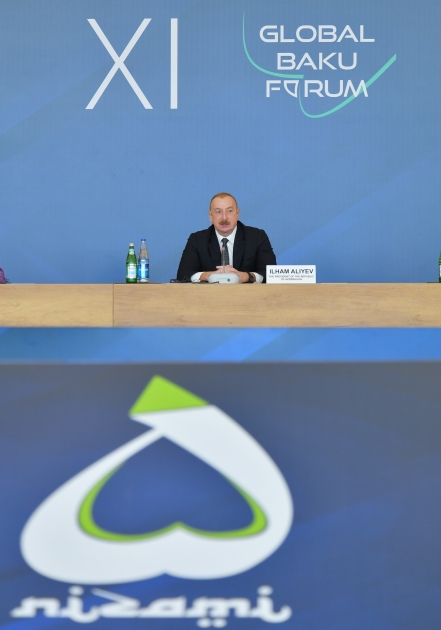 Prezident XI Qlobal Bakı Forumunda çıxış etdi - YENİLƏNİB