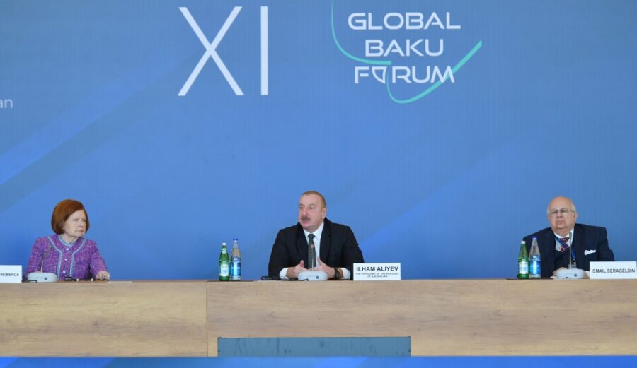 Prezident XI Qlobal Bakı Forumunda çıxış etdi - YENİLƏNİB