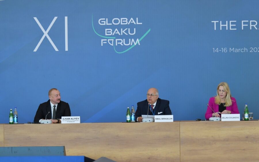 Prezident XI Qlobal Bakı Forumunda çıxış etdi - YENİLƏNİB