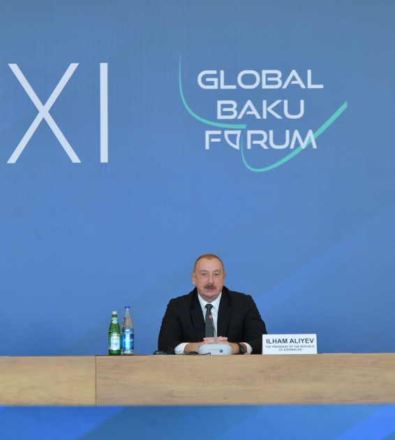 Prezident XI Qlobal Bakı Forumunda çıxış etdi - YENİLƏNİB