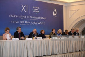 XI Qlobal Bakı Forumunda müzakirə olunacaq əsas məsələlər açıqlandı - FOTOLAR