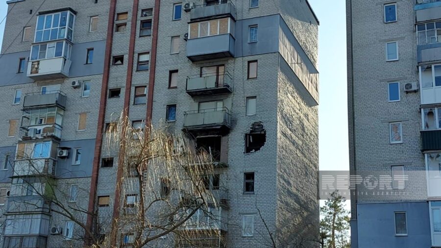 Döyüşlərin yerlə yeksan etdiyi Donbasdan fotoreportaj