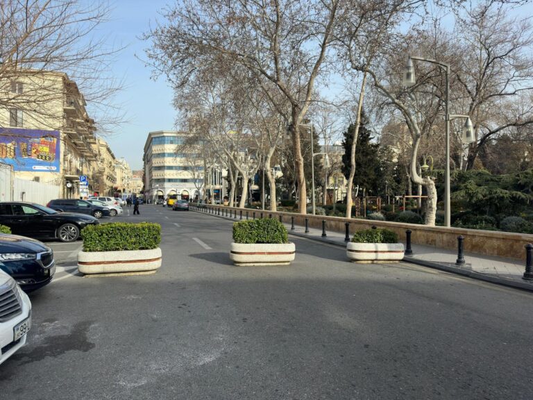 Bakıda bu əraziyə daha maşın buraxılmır