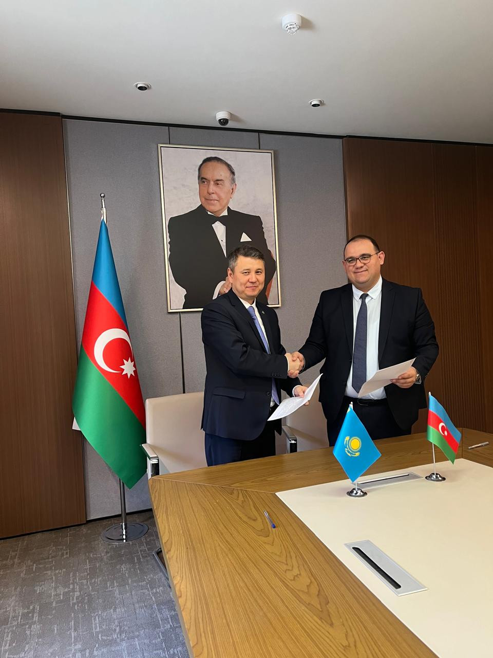 Azərbaycanla Qazaxıstan arasında məsləhətləşmələr keçirildi - FOTO